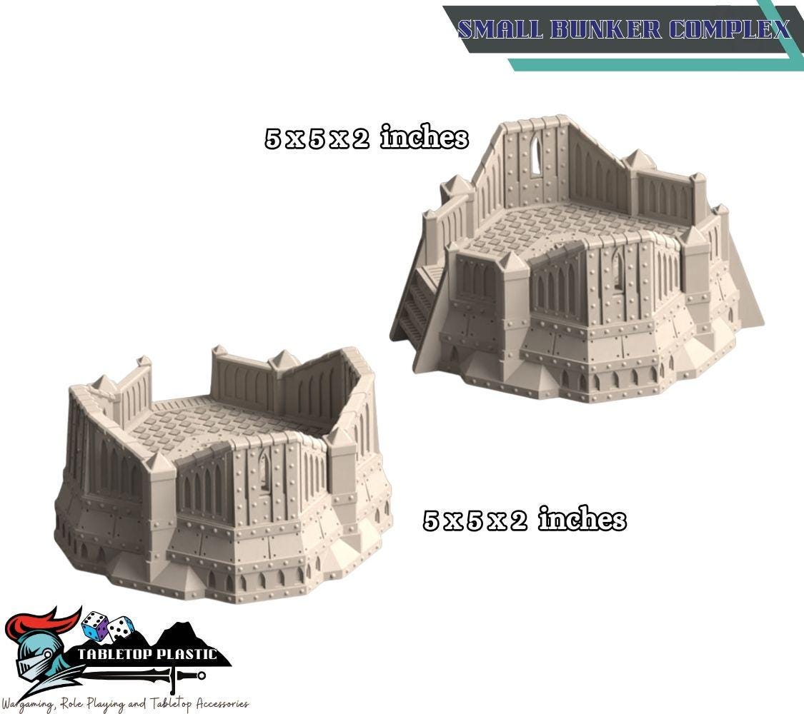 Verridan IV — Desolated Massacre Site (28–32 mm Sci‑Fi Trenches, Bunkers & Titan Ruins)