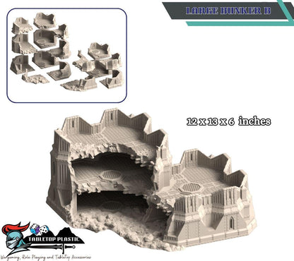 Verridan IV — Desolated Massacre Site (28–32 mm Sci‑Fi Trenches, Bunkers & Titan Ruins)