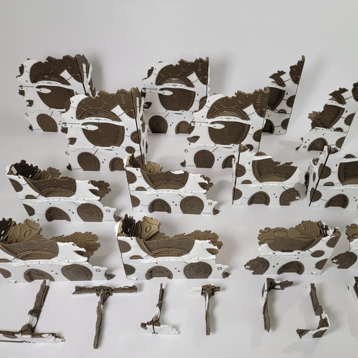 Foldable Eldar 10th Edition 40k Terrain: Space Elf Ruins - 40k Chapter Approved