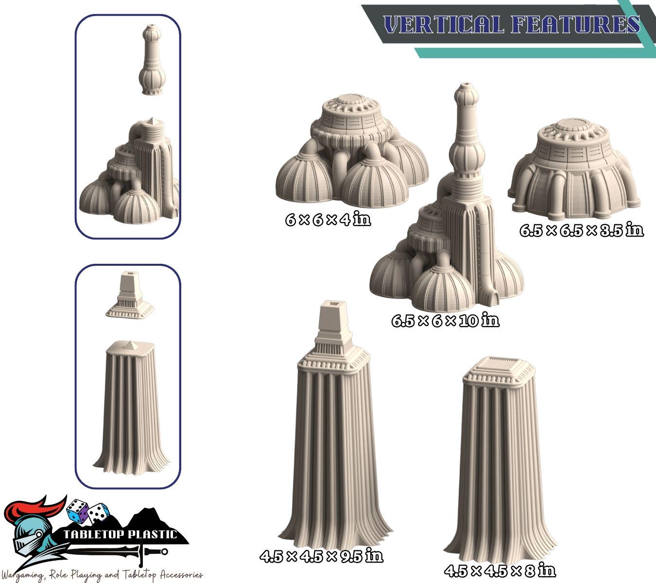 Boroll Fighting Pits Terrain: Sci-Fi Arena Wargame Set (28-32mm)
