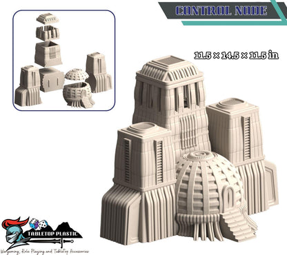 Boroll Fighting Pits Terrain: Sci-Fi Arena Wargame Set (28-32mm)