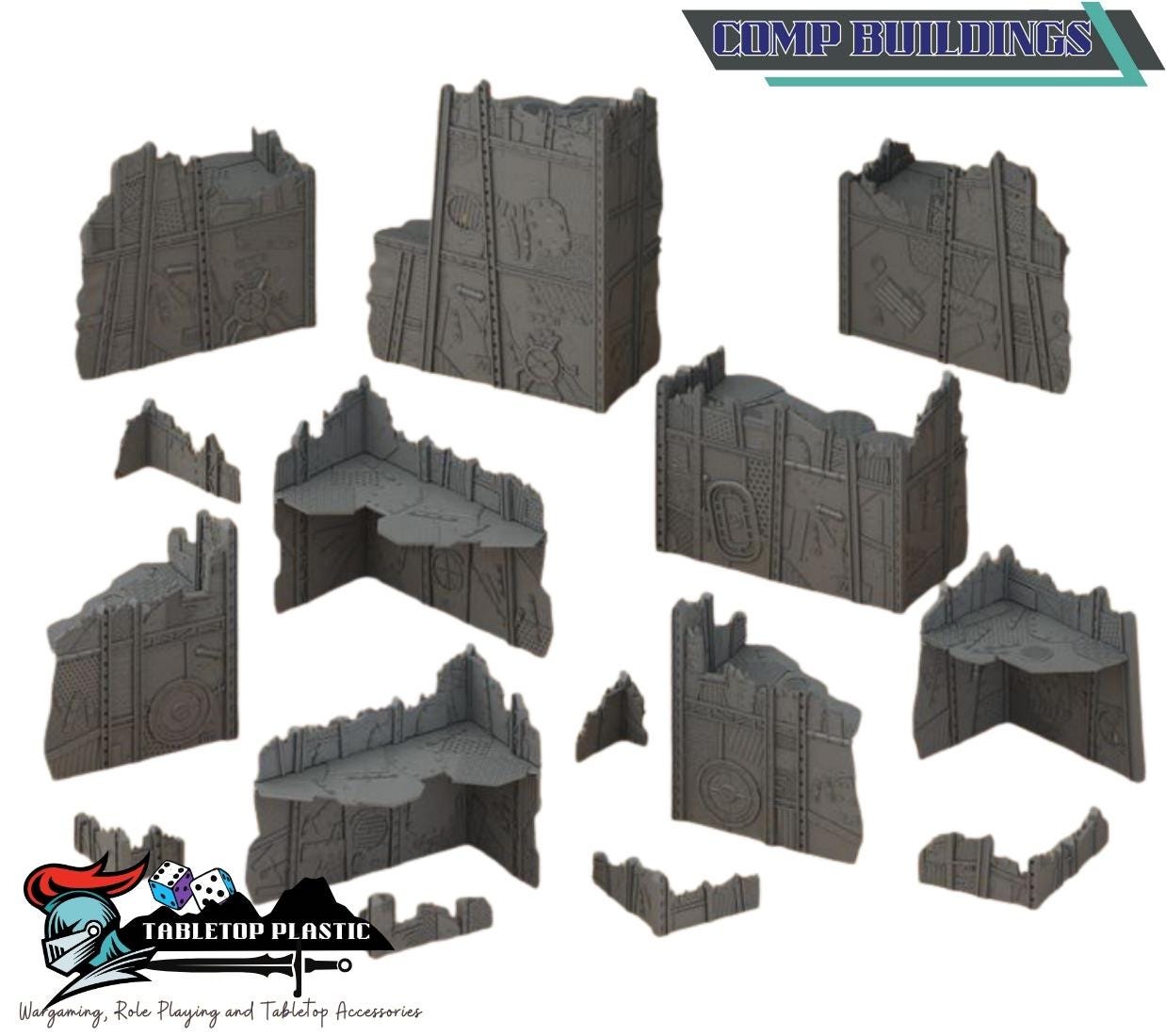 Modular Ork Terrain: 40K/Kill Team Scrapz Kamp