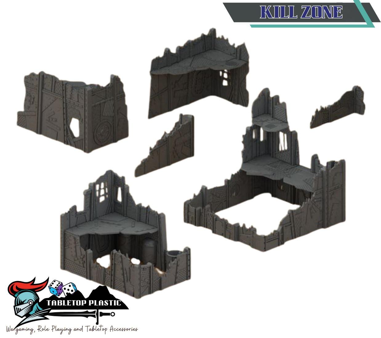Modular Ork Terrain: 40K/Kill Team Scrapz Kamp