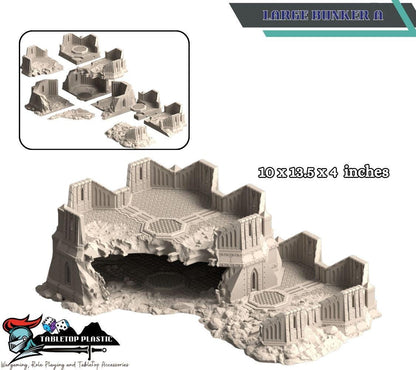 Verridan IV — Desolated Massacre Site (28–32 mm Sci‑Fi Trenches, Bunkers & Titan Ruins)