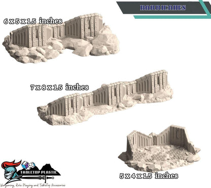 Verridan IV — Desolated Massacre Site (28–32 mm Sci‑Fi Trenches, Bunkers & Titan Ruins)