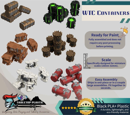WTC Containers 4 Piece Set