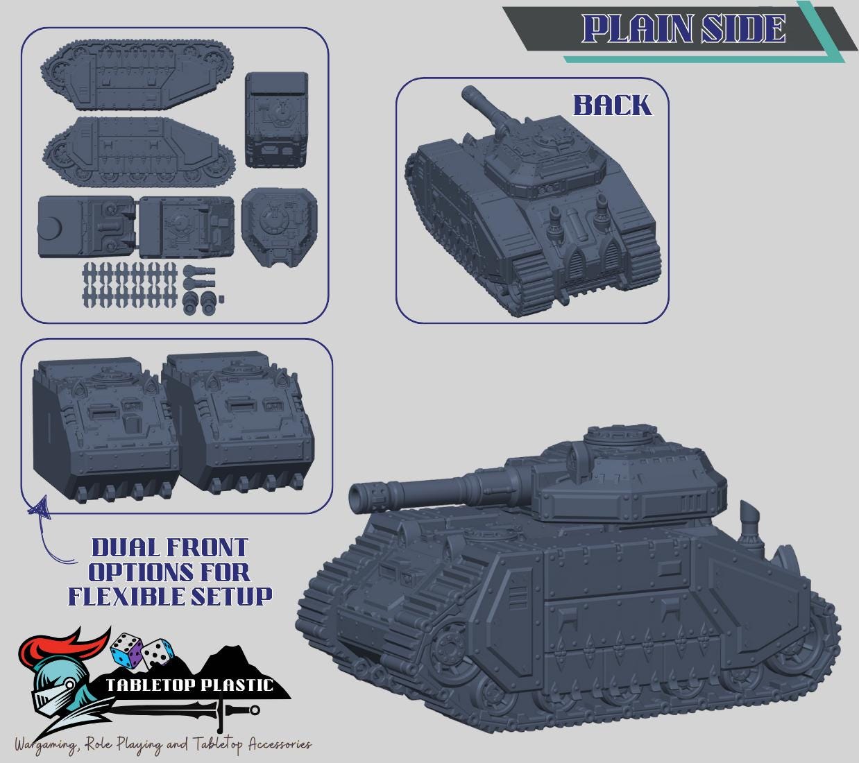 Ferrator MBT – Heavy Sci-Fi Battle Tank 28–32 mm