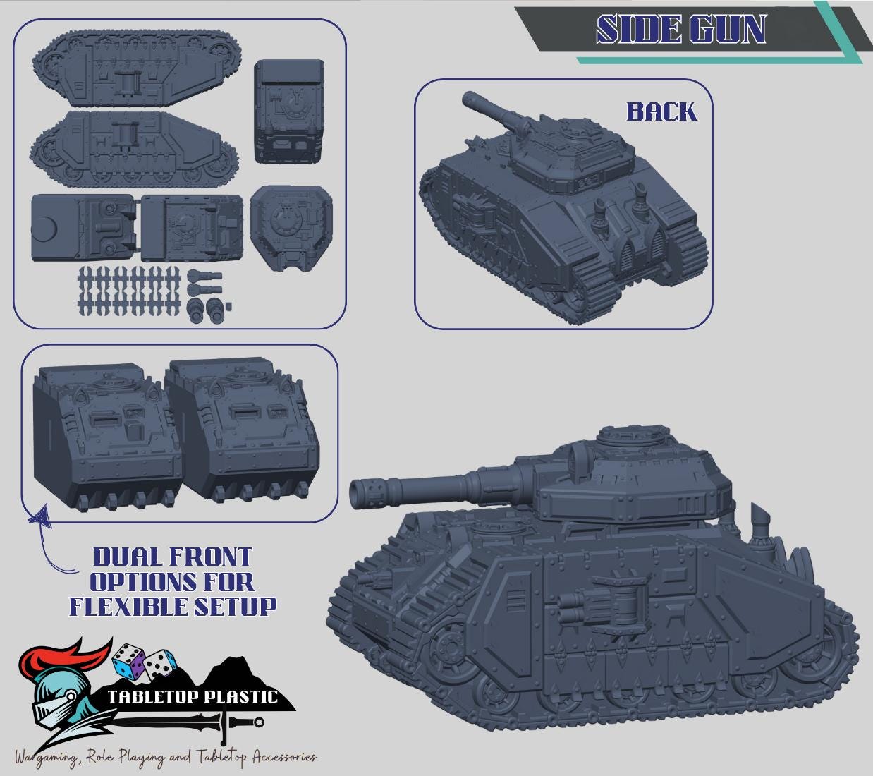 Ferrator MBT – Heavy Sci-Fi Battle Tank 28–32 mm