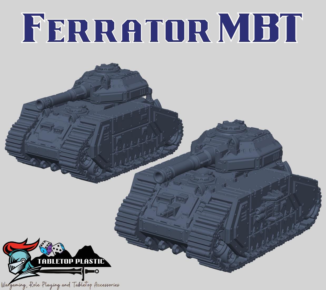 Ferrator MBT – Heavy Sci-Fi Battle Tank 28–32 mm