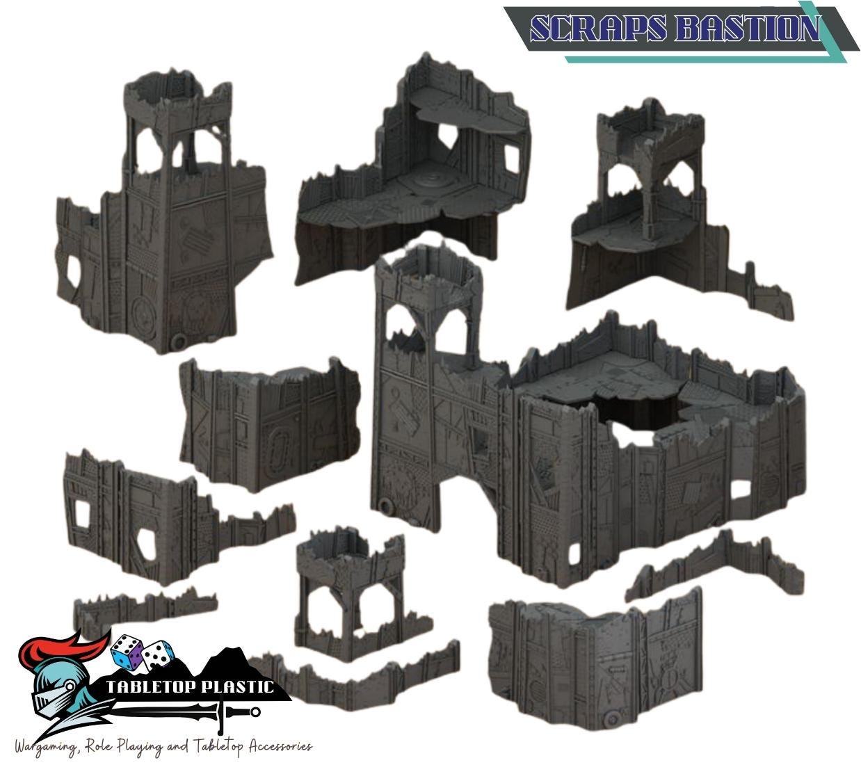 Modular Ork Terrain: 40K/Kill Team Scrapz Kamp