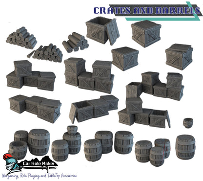 Medieval Village Terrain: Fantasy 32mm Scenery - Briarwood