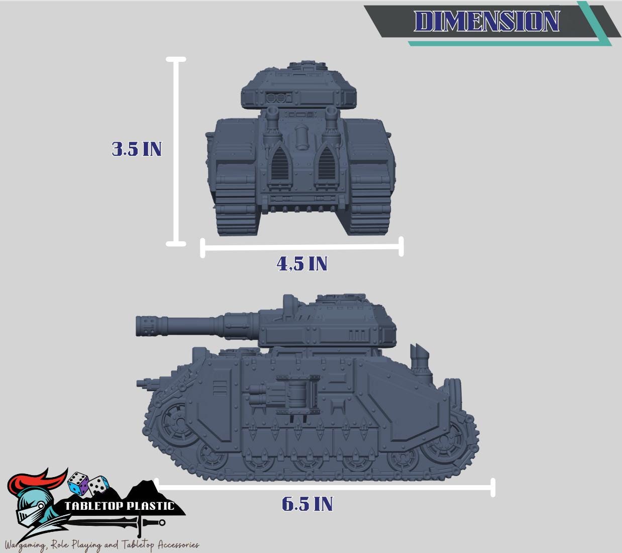 Ferrator MBT – Heavy Sci-Fi Battle Tank 28–32 mm