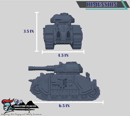 Ferrator MBT – Heavy Sci-Fi Battle Tank 28–32 mm