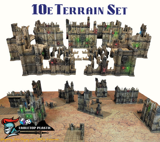 10th Edition 40k GW Terrain: Tabletop Wargame Scenery - Chapter Approved Tournament Ready