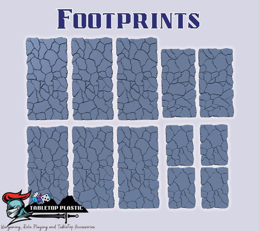 Grimdark Terrain Footprint Set – GW Chapter Approved Tournament Companion 2025 12-Piece Layout Kit