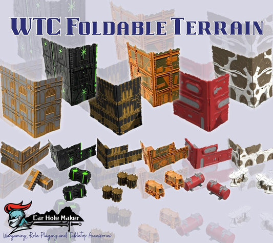 WTC 2025 Tournament: Foldable Ruins & Containers - Map Pack v2.3