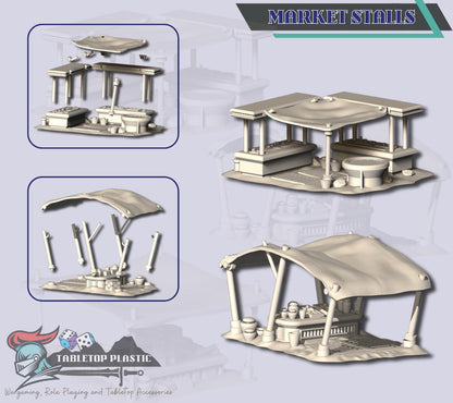 Star Wars Legion Desert Outpost Terrain — Tatooine-style Outer Rim settlement