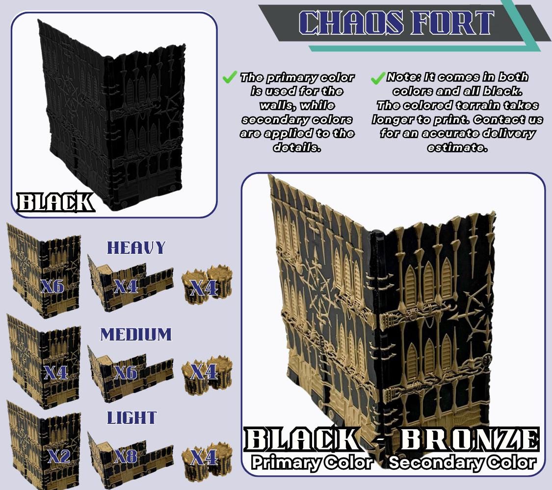 WTC Foldable Wargaming Terrain: Modular Sci-Fi Terrain - Grimdark Tournament