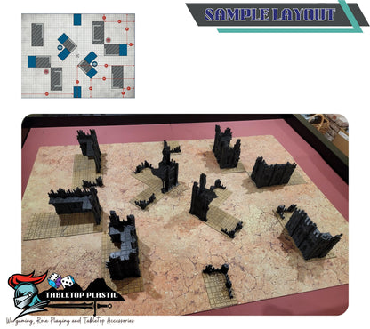 10th Edition 40k GW Terrain: Tabletop Wargame Scenery - Chapter Approved Tournament Ready