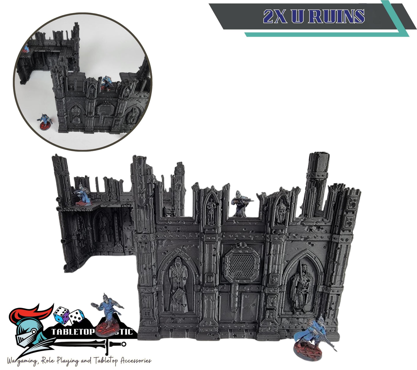 10th Edition 40k GW Terrain: Tabletop Wargame Scenery - Chapter Approved Tournament Ready
