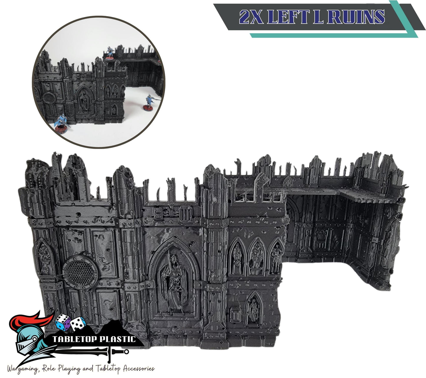10th Edition 40k GW Terrain: Tabletop Wargame Scenery - Chapter Approved Tournament Ready