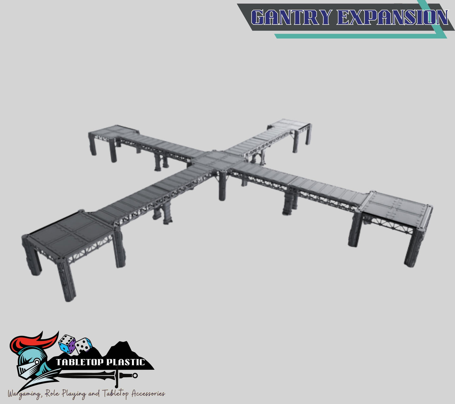 Modular Sci‑Fi Crane & Tower Set: WarLayer Modular Buildings - Industrial Urban Terrain