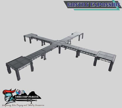 Modular Sci‑Fi Crane & Tower Set: WarLayer Modular Buildings - Industrial Urban Terrain