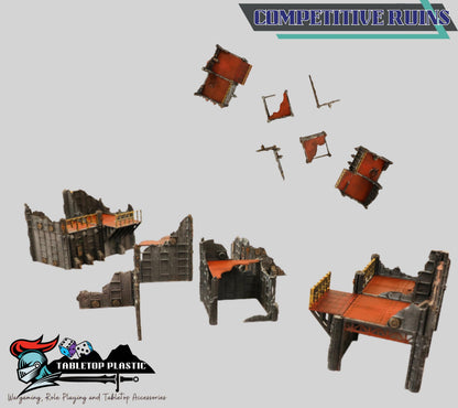 Modular Sci‑Fi Crane & Tower Set: WarLayer Modular Buildings - Industrial Urban Terrain