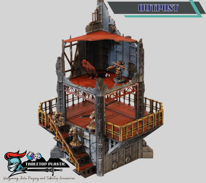 Modular Sci‑Fi Crane & Tower Set: WarLayer Modular Buildings - Industrial Urban Terrain