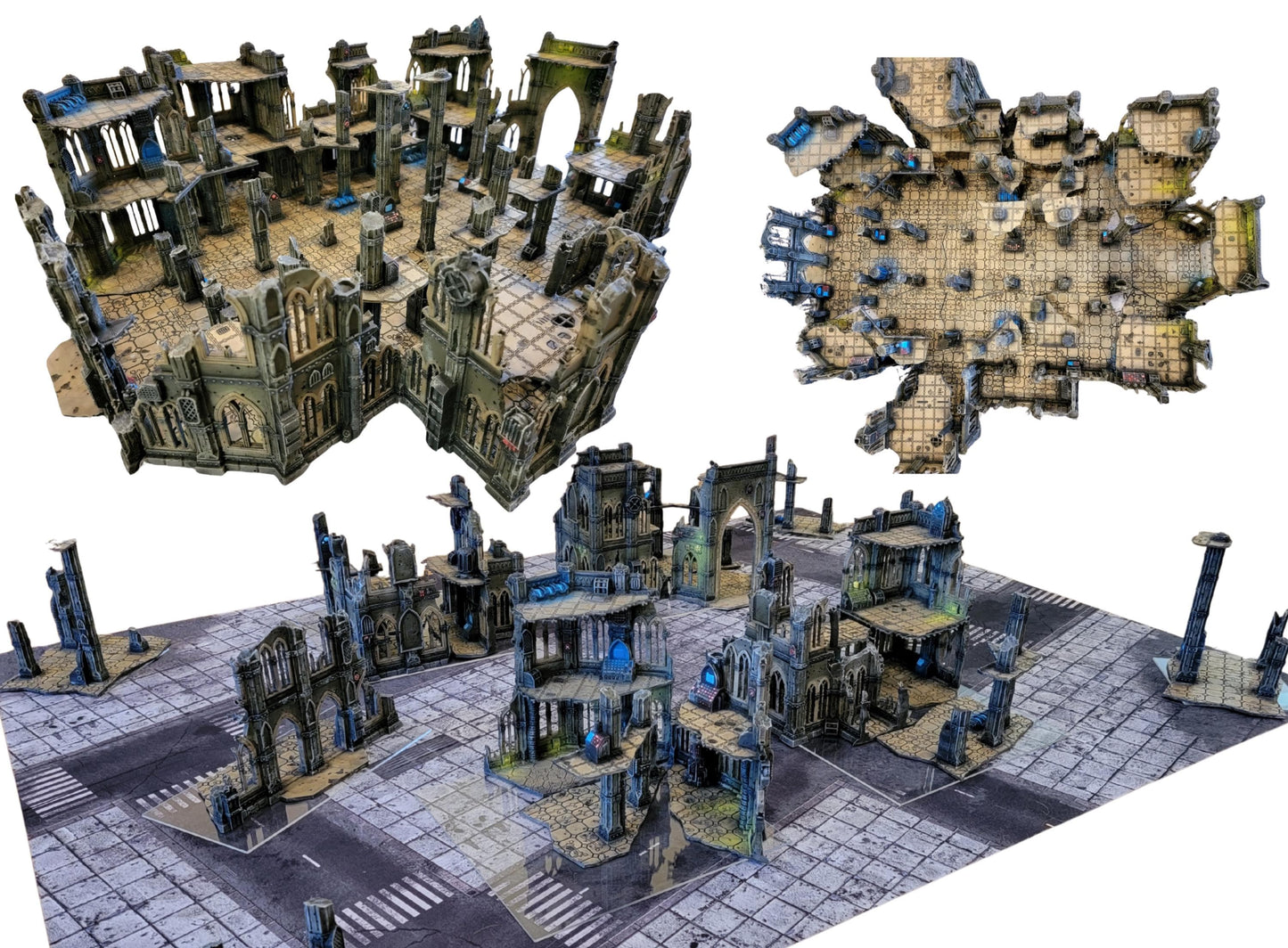 Grimdark HQ Terrain: Tabletop Wargame Scenery - Chapter Approved Tournament Ready 28mm scale