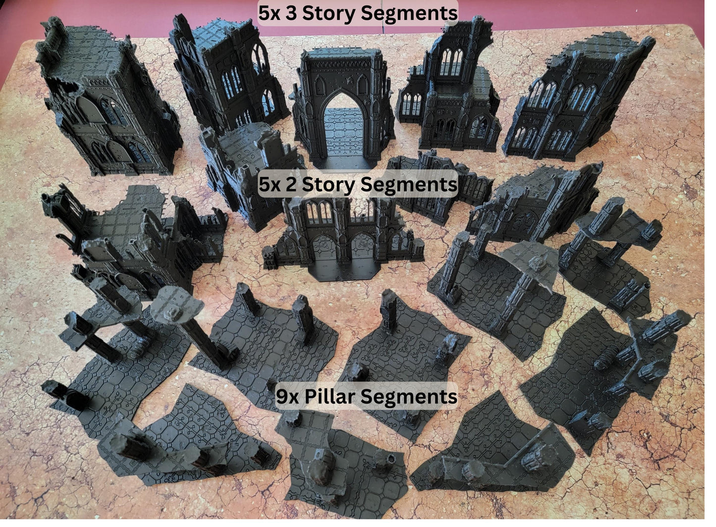 Grimdark HQ Terrain: Tabletop Wargame Scenery - Chapter Approved Tournament Ready 28mm scale