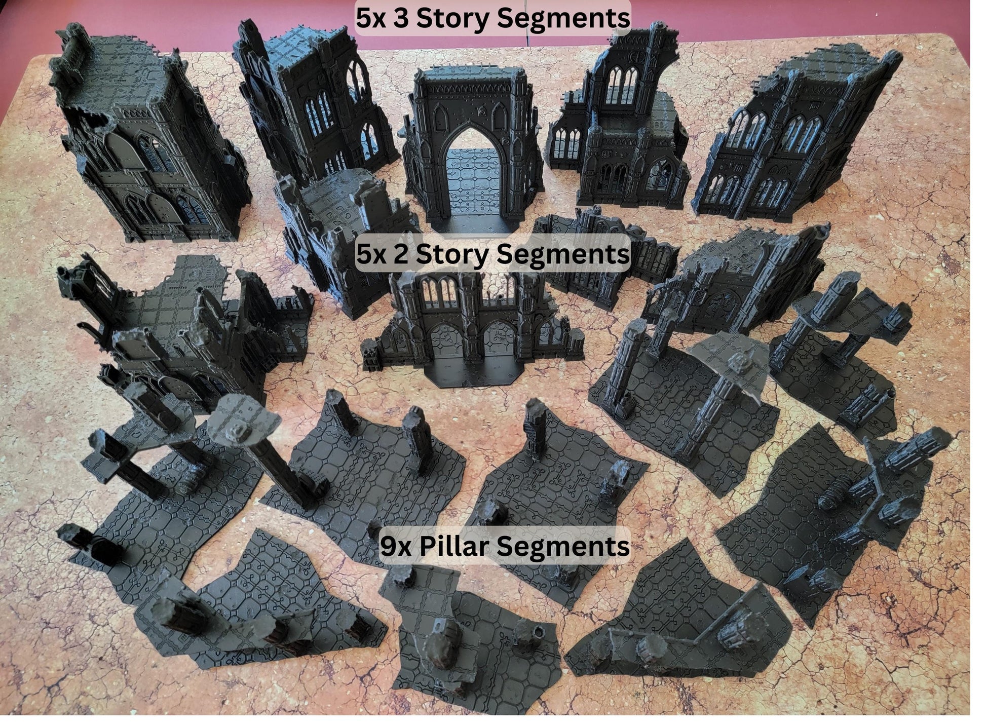 Grimdark HQ Terrain: Tabletop Wargame Scenery - Chapter Approved Tournament Ready 28mm scale