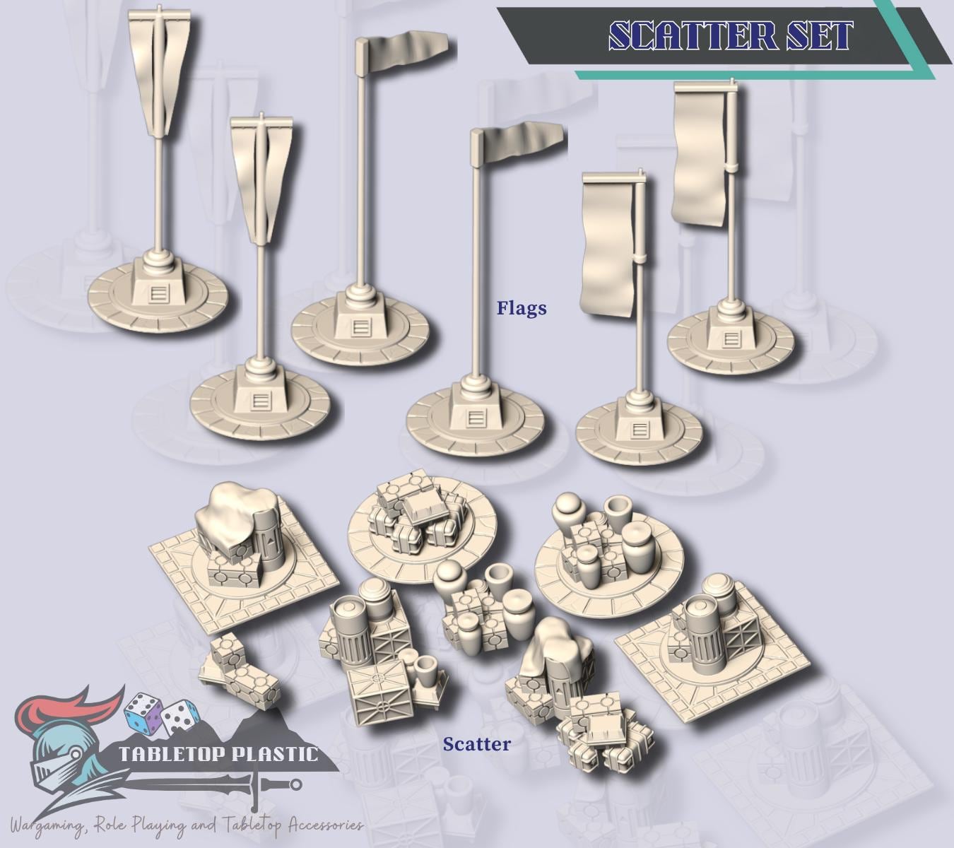 Star Wars Legion Desert Outpost Terrain — Tatooine-style Outer Rim settlement