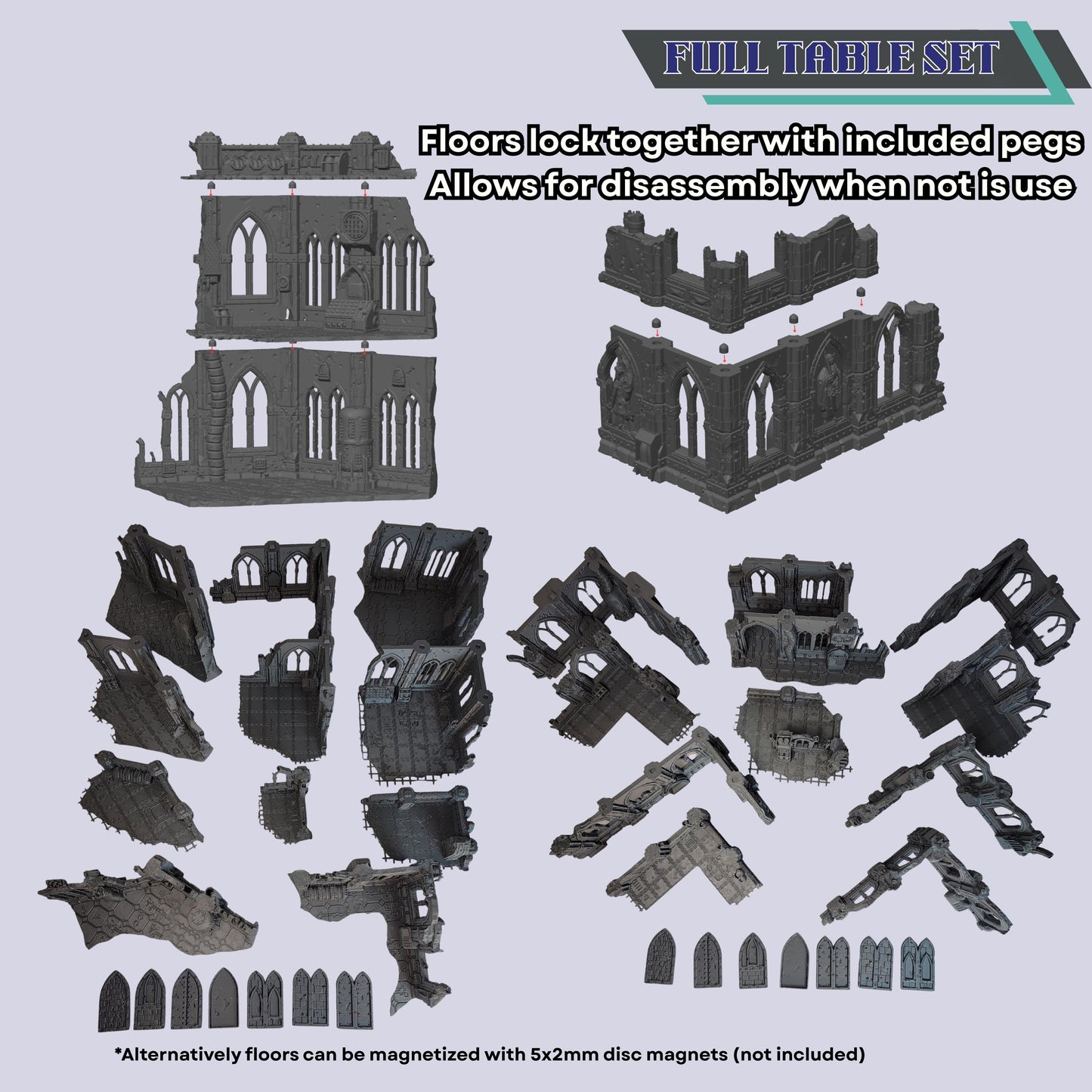 10th Edition Grimdark Terrain: Everything you need for a full battlefield