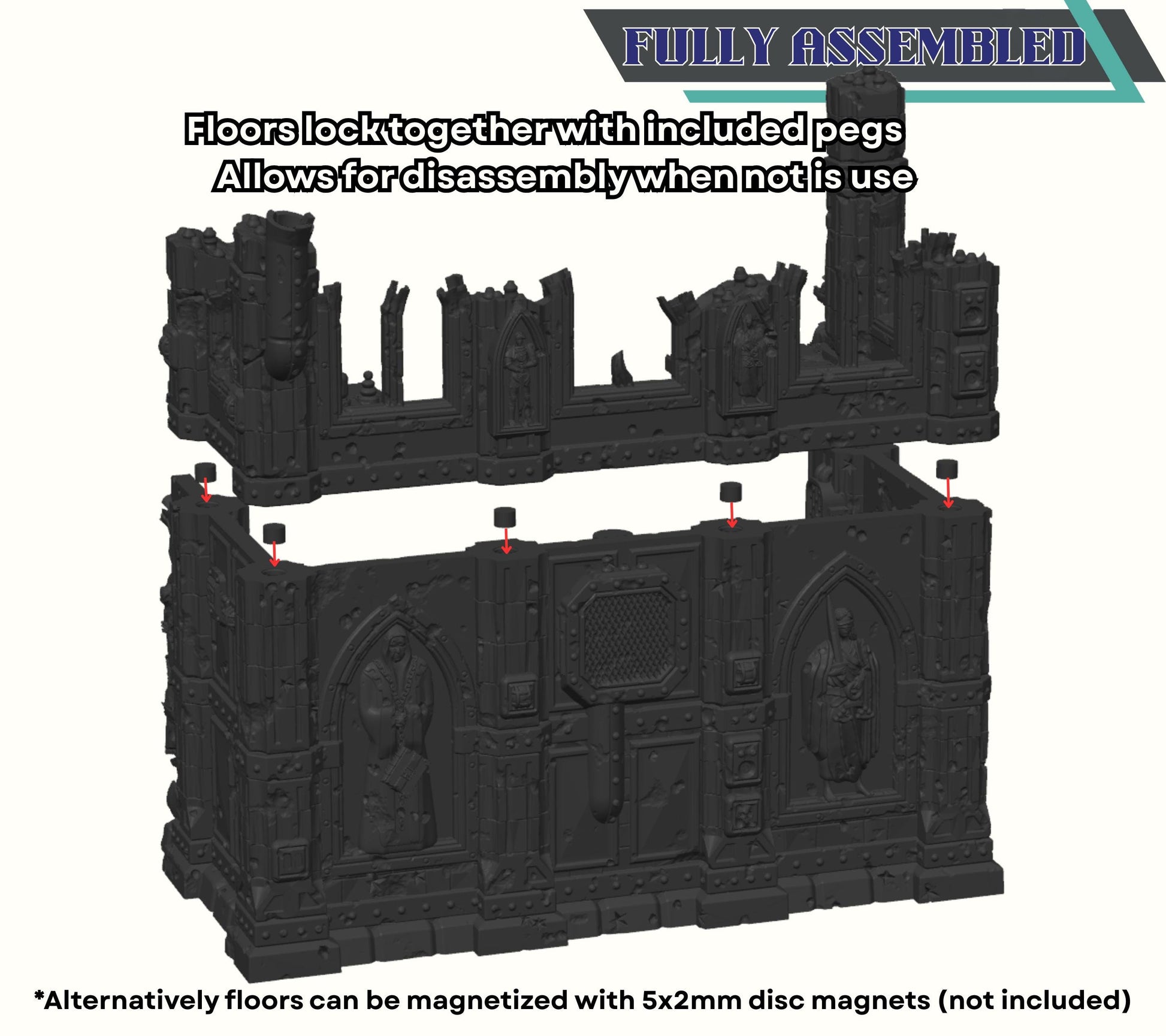 10th Edition GW Terrain: Tabletop Wargame Scenery - Chapter Approved Tournament Ready