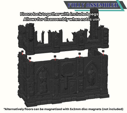 10th Edition GW Terrain: Tabletop Wargame Scenery - Chapter Approved Tournament Ready
