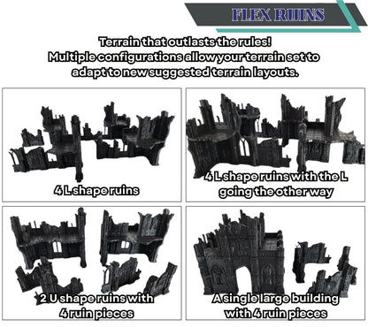 10th Edition GW Terrain: Tabletop Wargame Scenery - Chapter Approved Tournament Ready