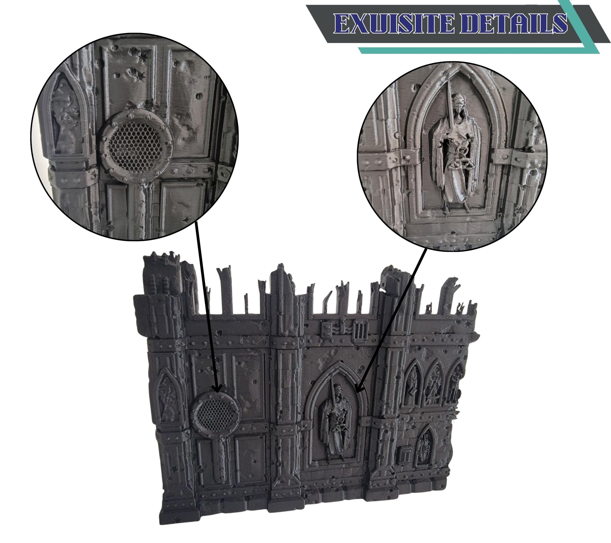 10th Edition GW Terrain: Tabletop Wargame Scenery - Chapter Approved Tournament Ready