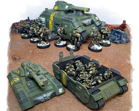 3D Printed Modular Tank: Astral Combat Carrier for Wargaming