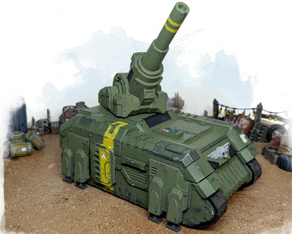 3D Printed Modular Tank: Astral Combat Carrier for Wargaming