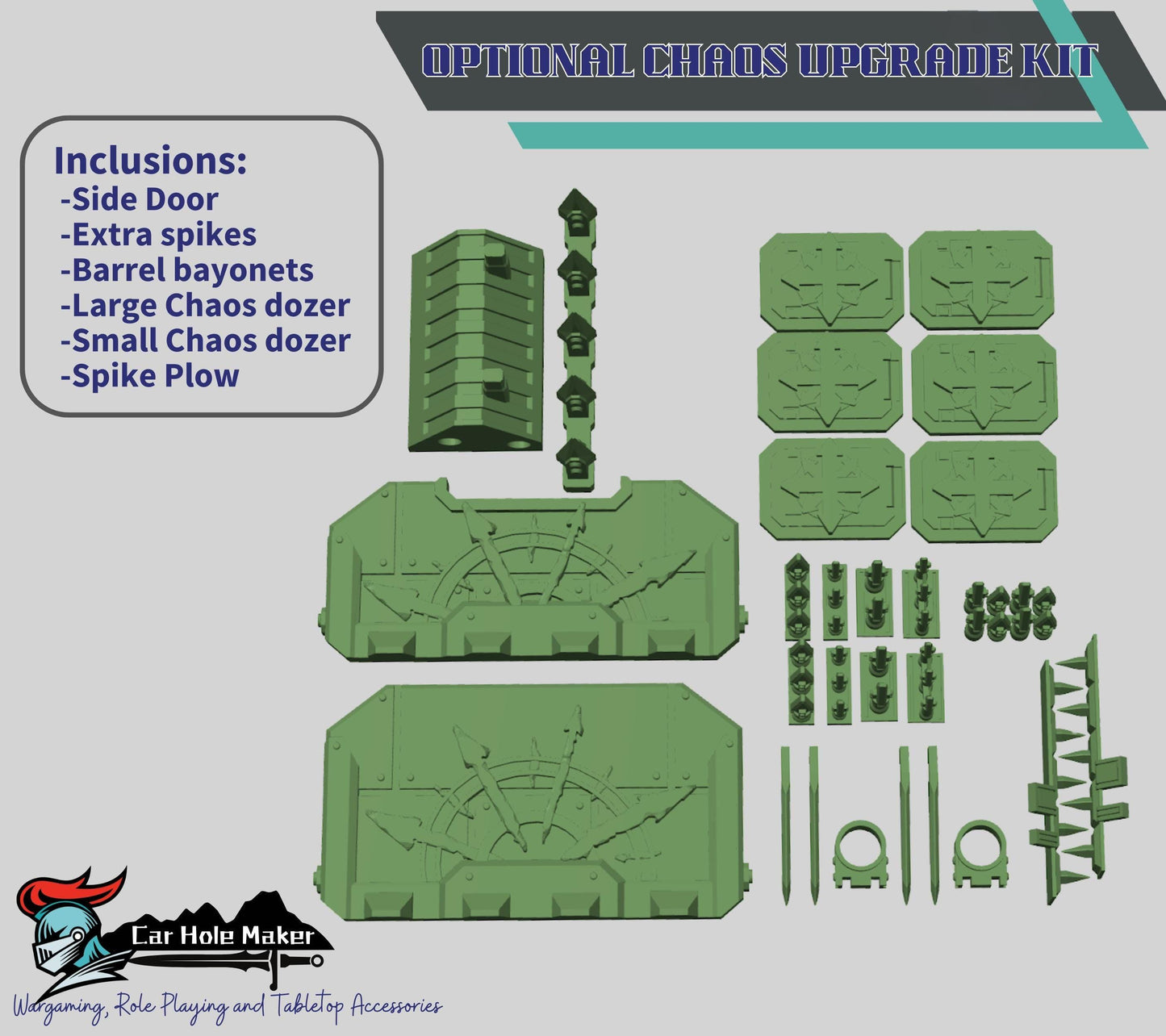 3D Printed Modular Tank: Astral Combat Carrier for Wargaming