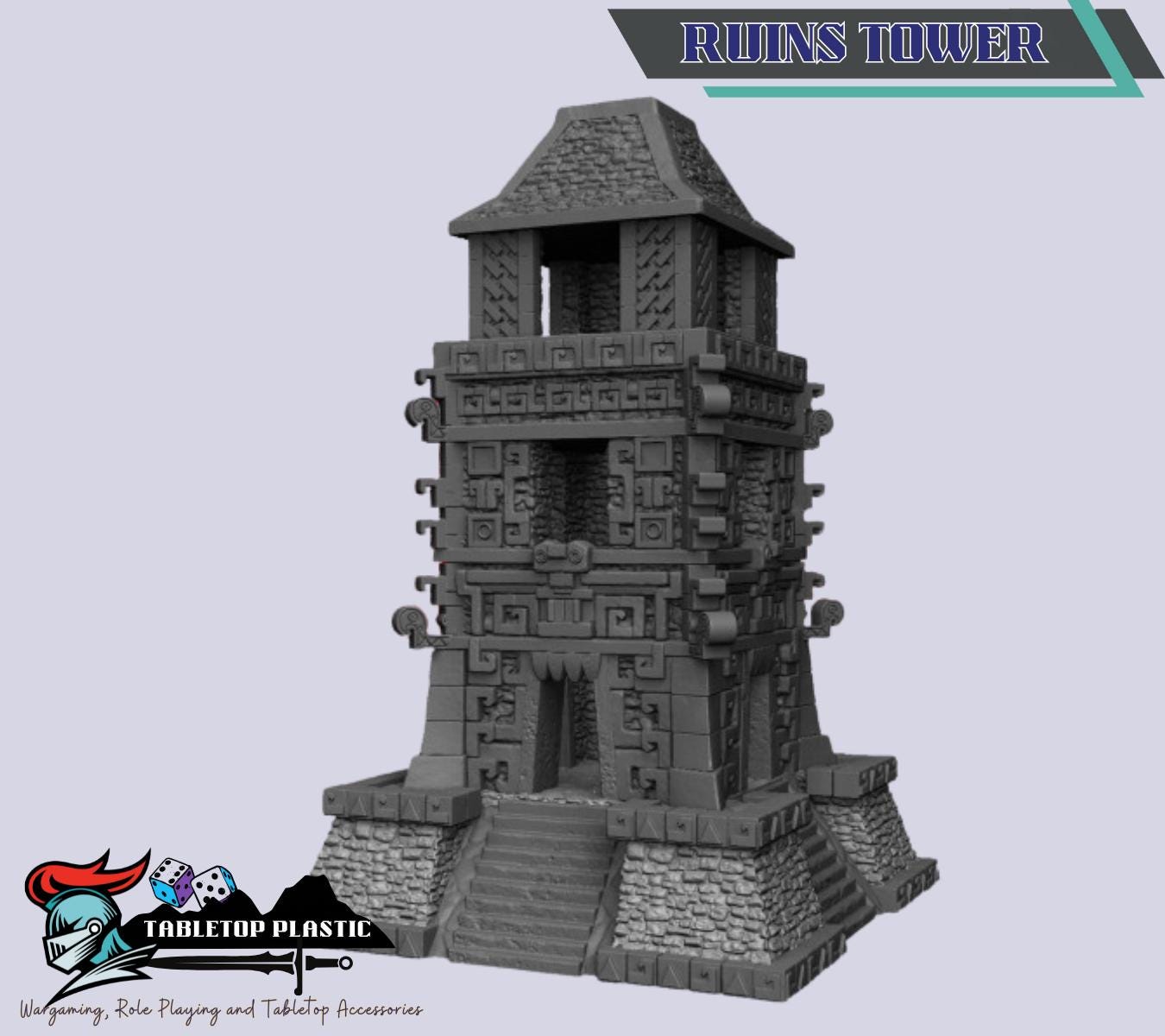 Jungle Ruins Terrain Set | Mesoamerican Temples, Spawning Pool, Portal & Ziggurat for Seraphon/Lizardmen