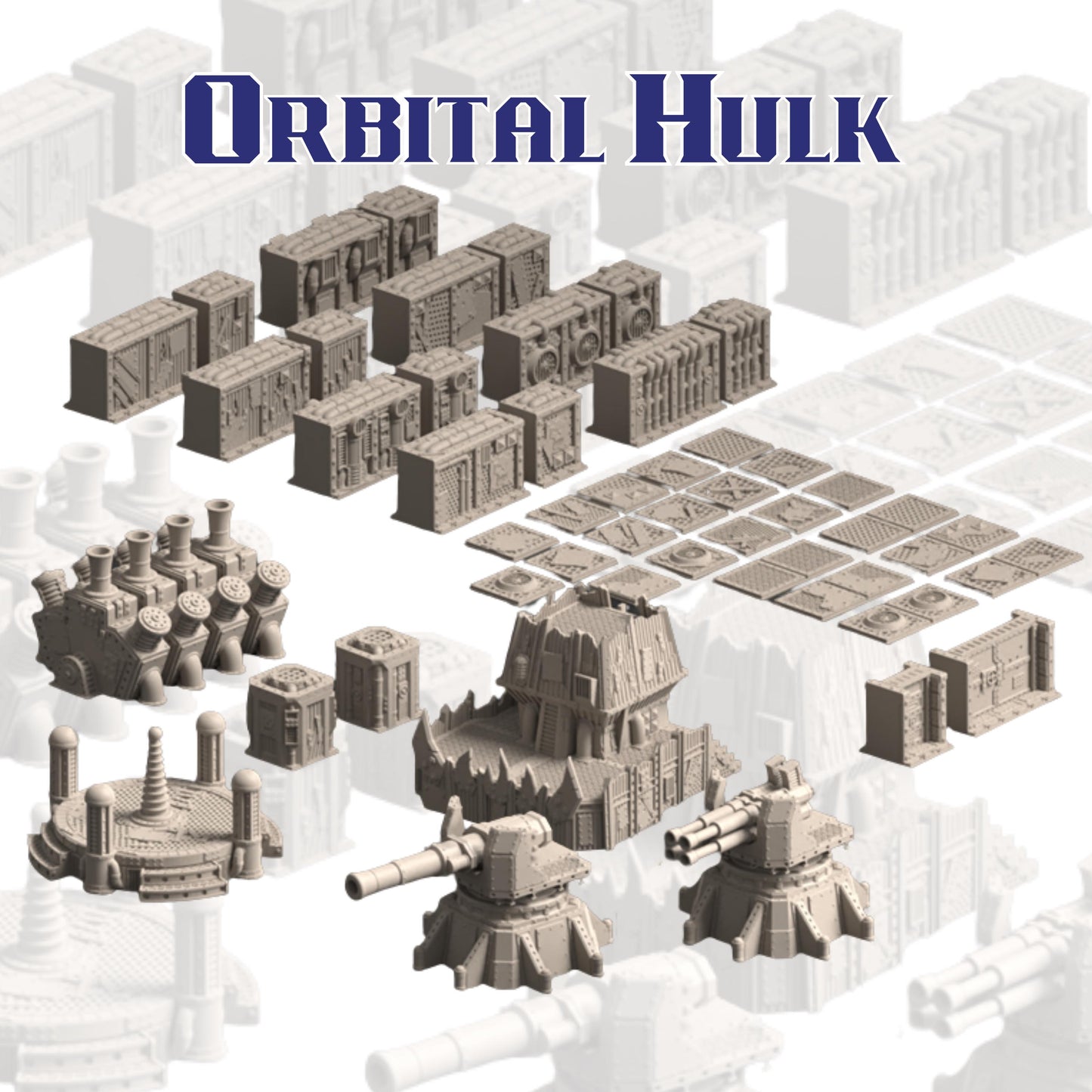Warpzel-1A NoGitsLandGulch Ork Forts | Space Ork Fortifications, Scatter & Crane (28–32 mm)
