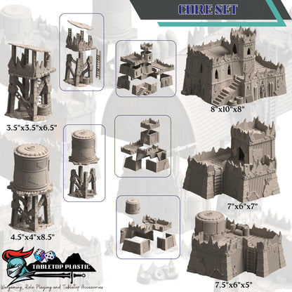 Warpzel-1A NoGitsLandGulch Ork Forts | Space Ork Fortifications, Scatter & Crane (28–32 mm)