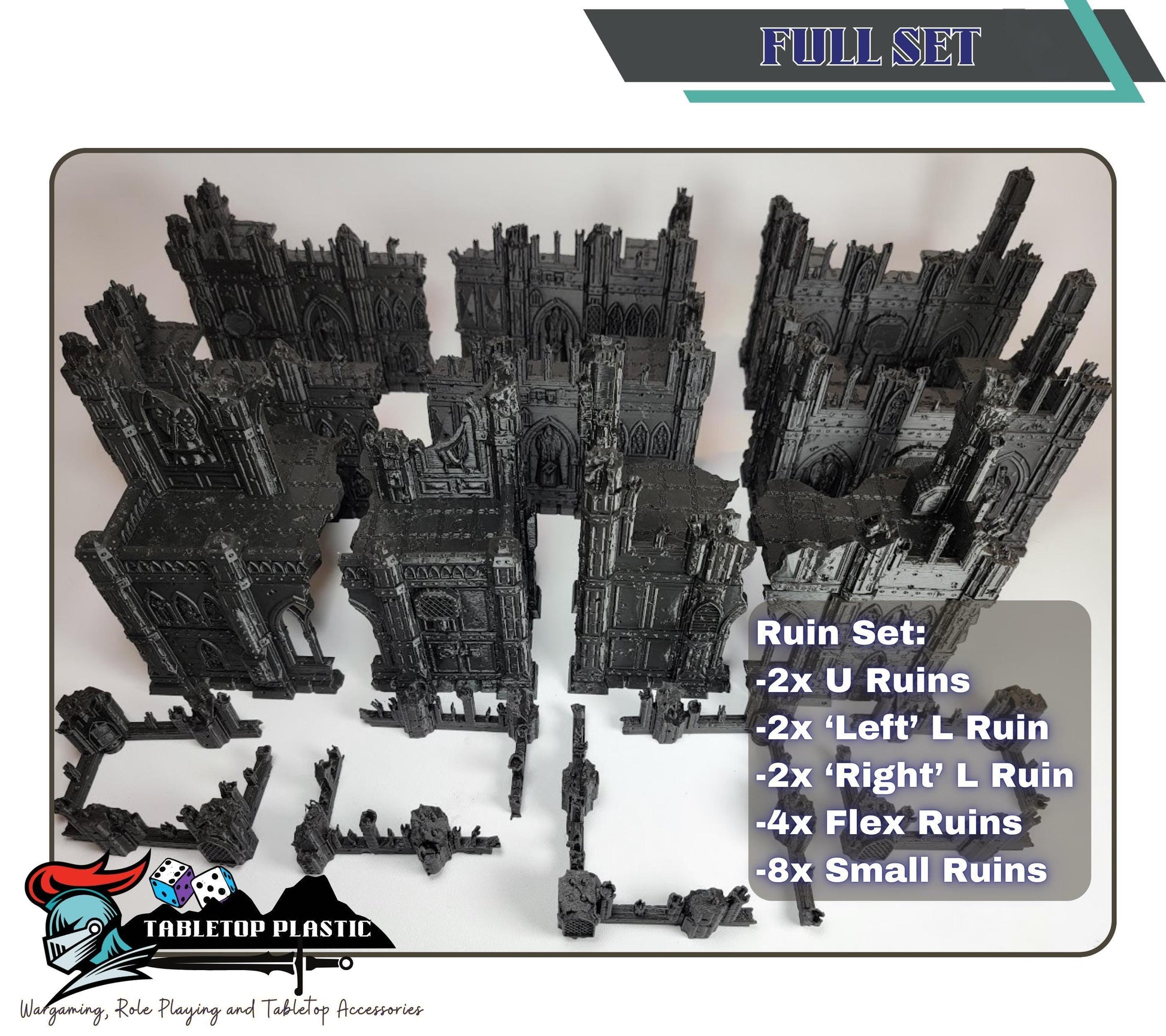10th Edition 40k GW Terrain: Tabletop Wargame Scenery - Chapter Approved Tournament Ready