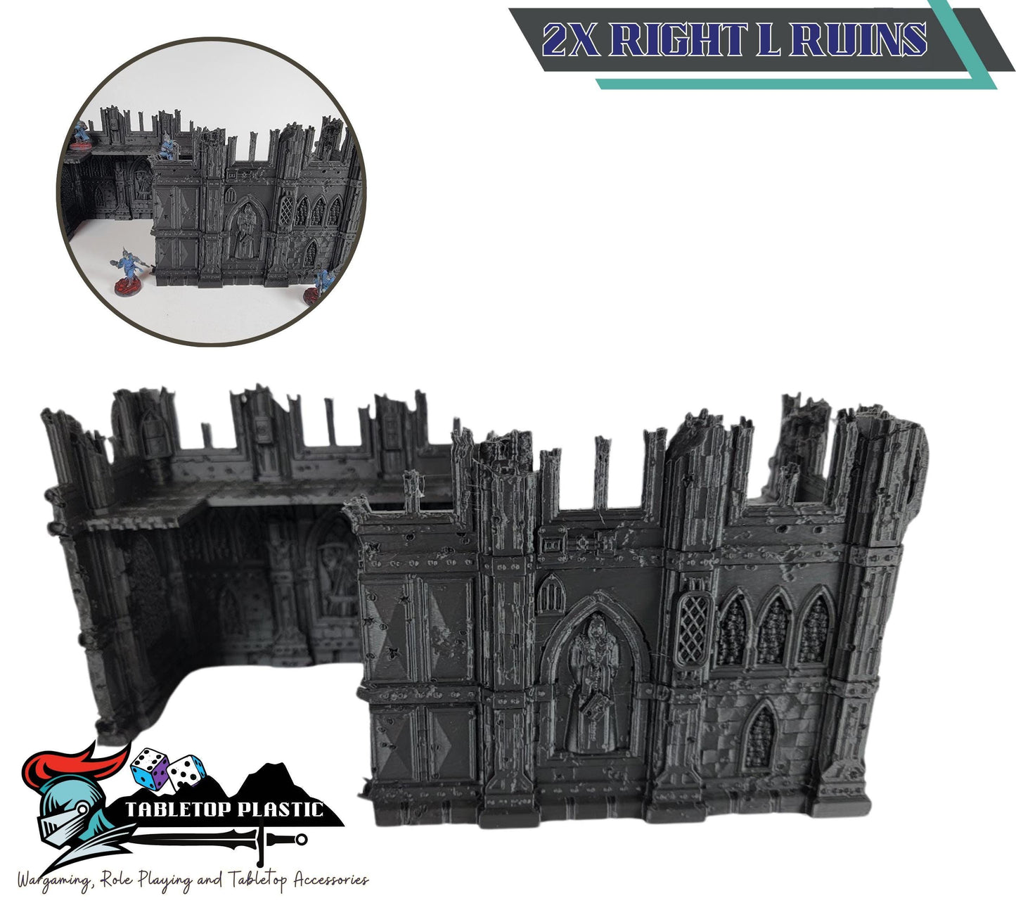 10th Edition 40k GW Terrain: Tabletop Wargame Scenery - Chapter Approved Tournament Ready