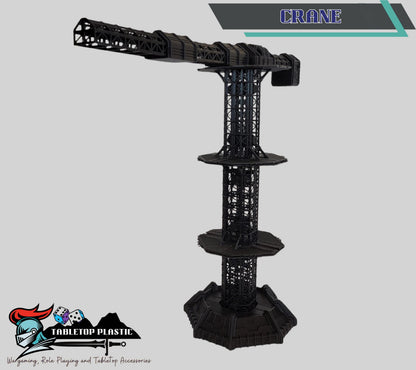 Modular Sci‑Fi Crane & Tower Set: WarLayer Modular Buildings - Industrial Urban Terrain