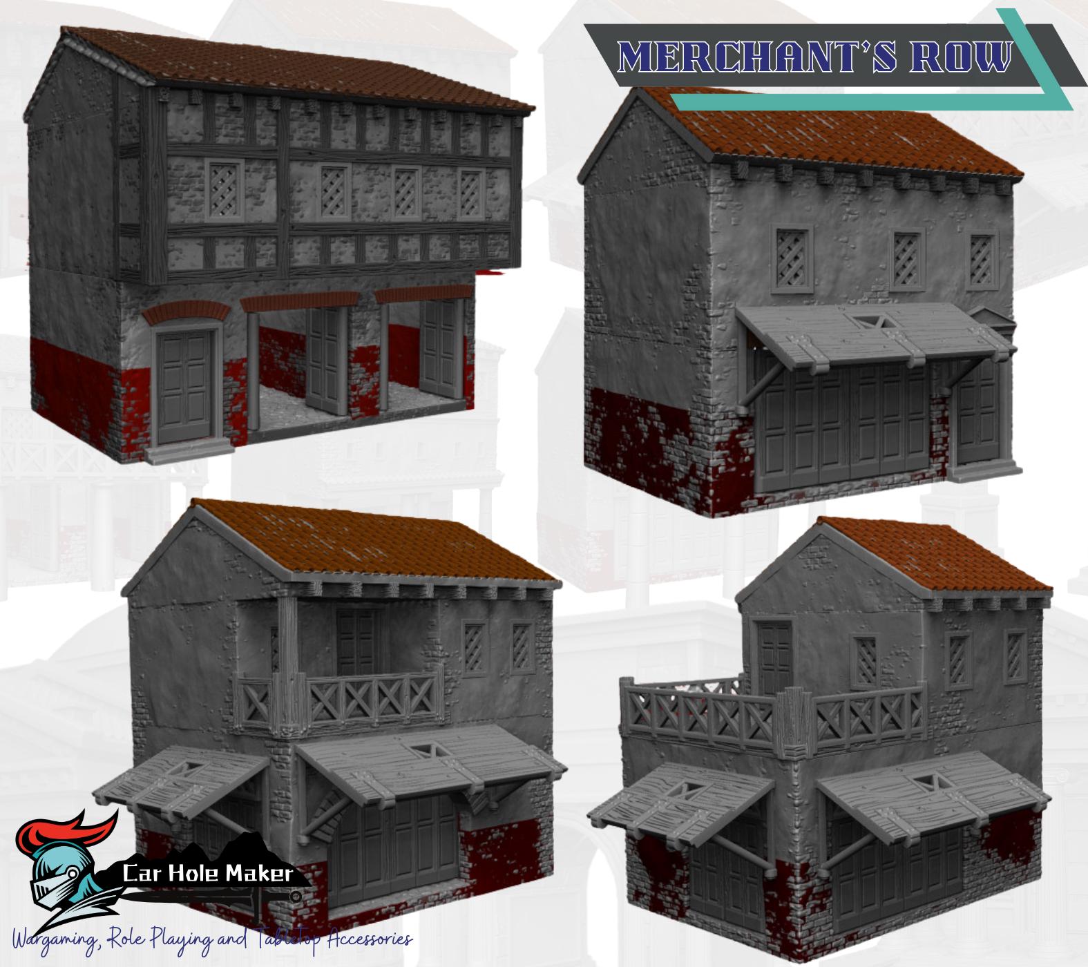 Aeterna Roman City Terrain: Modular Wargaming RPG Scenery for DnD