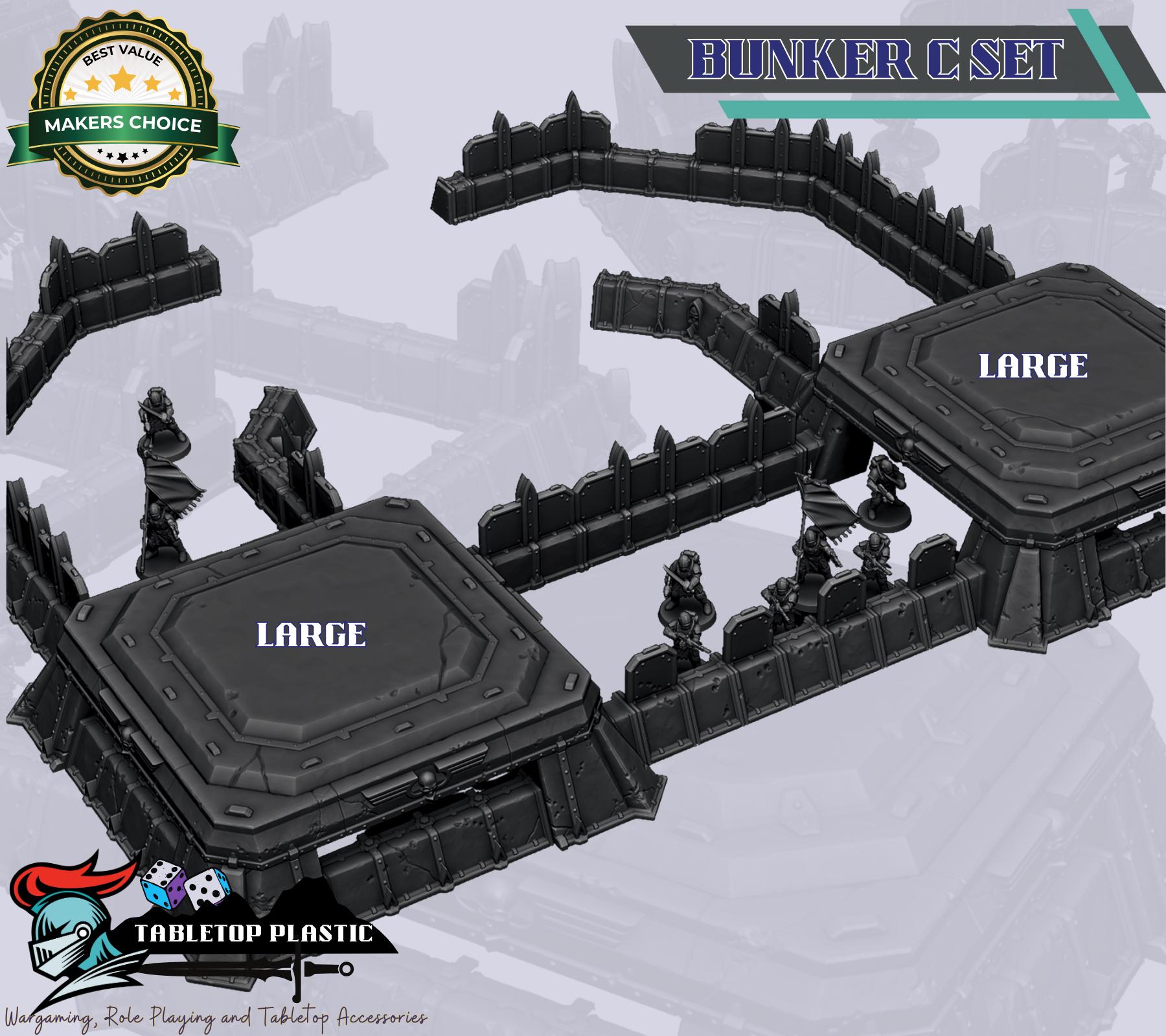 Modular Wargaming Trenches: 28mm Gothic Sci-Fi Terrain