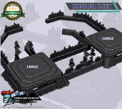 Modular Wargaming Trenches: 28mm Gothic Sci-Fi Terrain